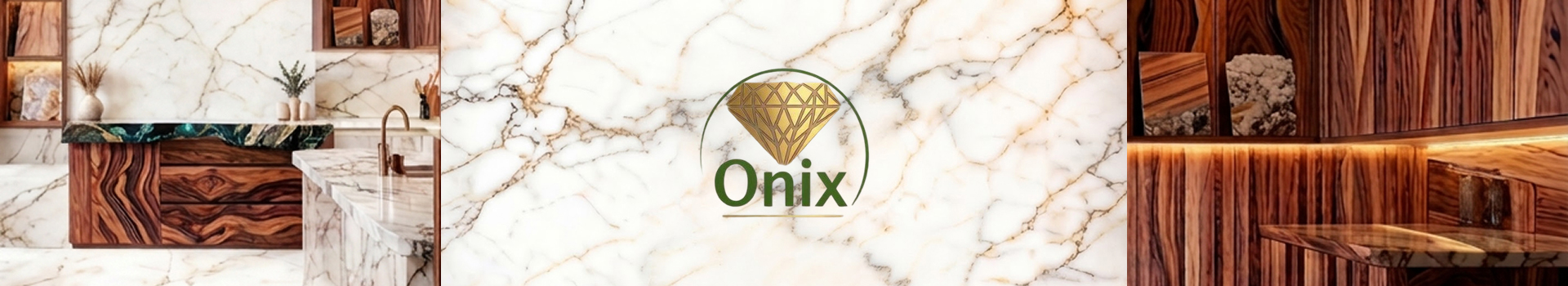 Onix — изделия из искусственного камня и натурального дерева