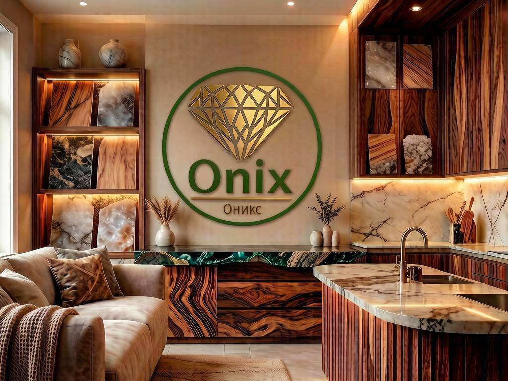 Onix — изделия из искусственного камня и натурального дерева